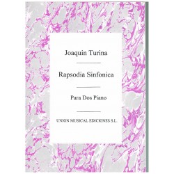 Turina, Joaquín. Rapsodia...