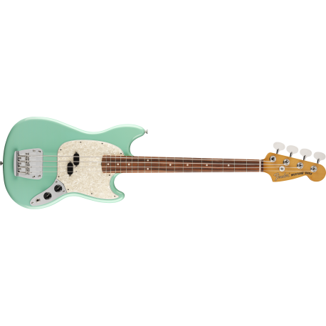 Fender Vintera® '60s Mustang Bass®, Pau Ferro Fingerboard, Sea Foam Green