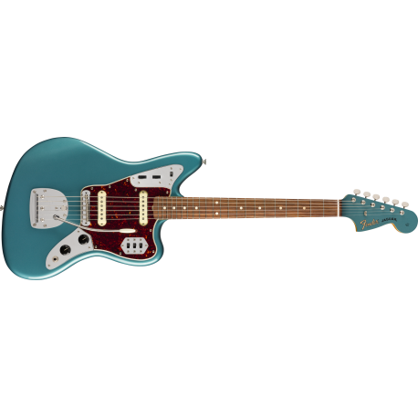 Fender Vintera® '60s Jaguar®, Pau Ferro Fingerboard, Ocean Turquoise
