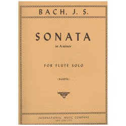Bach, J.S. Sonata en LA...