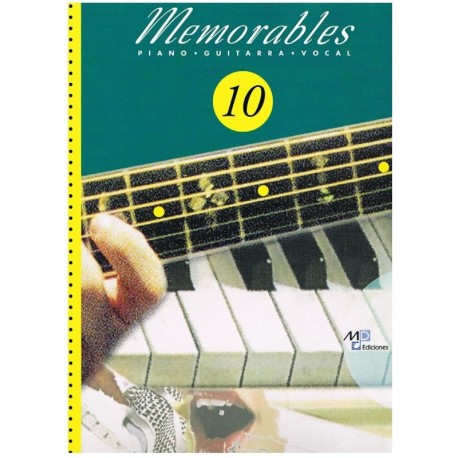 Memorables 10 (Piano/Voz/Guitarra)