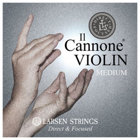 Juego de cuerdas violín Larsen Il Cannone Direct & Focused Medium. Oferta lanzamiento + Mi 028 4/4