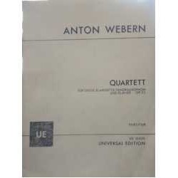 Webern. Cuarteto Op.22...