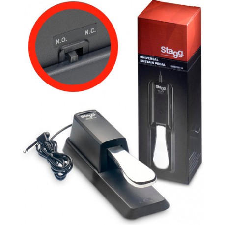 Pedal de Sustain Universal Stagg