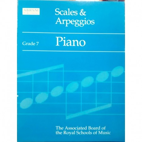 Varios. Scales & Arpeggios Grade 7 (Piano). ABRSM