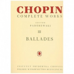 Chopin. Baladas (Piano)....