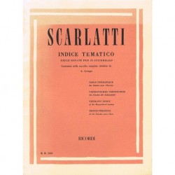 Scarlatti, Doménico. Índice...