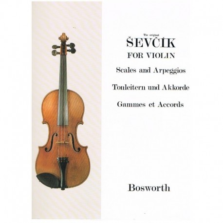 Sevcik. Escalas y Arpegios Para Violin. Bosworth