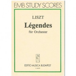 Liszt. Legendes (Full Score...