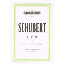 Schubert, Franz. Lieders...