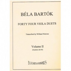 Bartok, Bela 44 Duos para 2...
