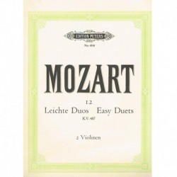 Mozart, W.A. 12 Dúos...