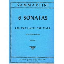 Sammartini. 6 Sonatas Vol.1...