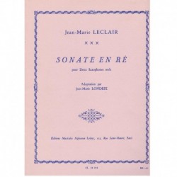 Leclair, Jean-Marie. Sonata...