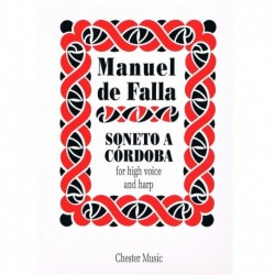 Falla, Manuel De. Soneto a...