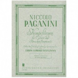 Paganini, Niccolo. Sonata...