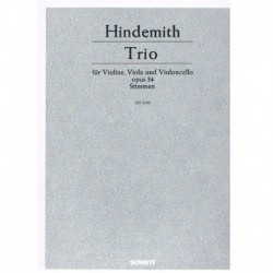 Hindemith, Paul. Trío Op.34...
