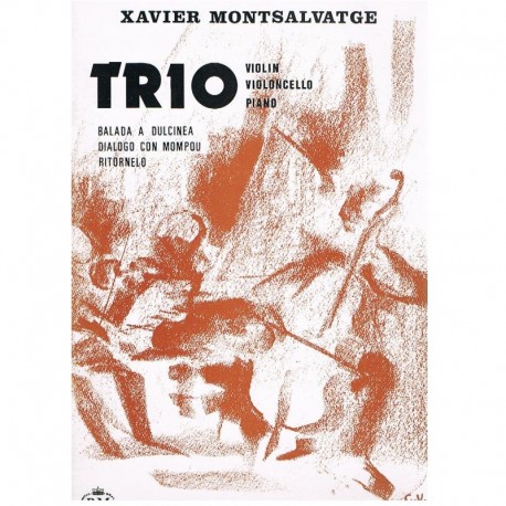 Montsalvatge, Xavier. Trío (Violín, Cello, Piano). Real Musical
