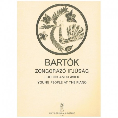 Bartok, Bela. Young People at The Piano I. Editio Música Budapest