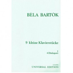 Bartok, Bela. 9 Pequeñas...
