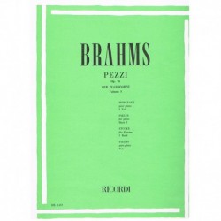 Brahms, Johannes. Piezas...