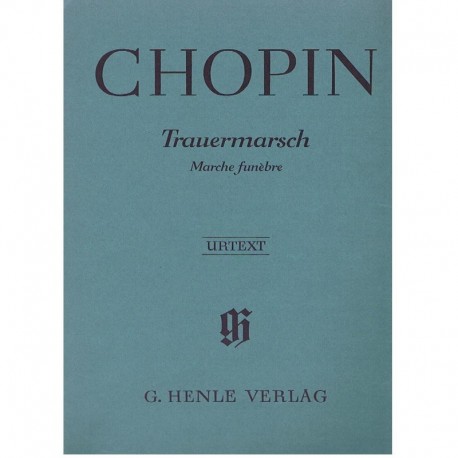 Chopin, Frederick. Marcha Fúnebre de la Sonata Op.35 (Piano). Henle Verlag