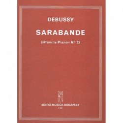 Debussy, Claude. Sarabande...