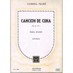 Fauré, Gabri Cancion de...