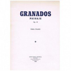 Granados, En Paisaje Op.35