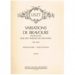 Liszt, Franz. Variaciones...