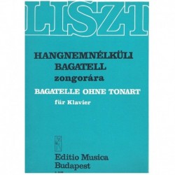 Liszt, Franz. Bagatela sin...