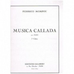 Mompou, Fede Musica Callada...