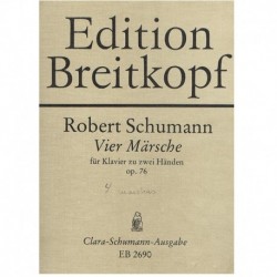 Schumann, Robert. 4 Marchas...