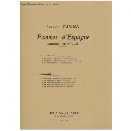 Turina, Joaq Femmes d'Espagne Vol.2 Op.73