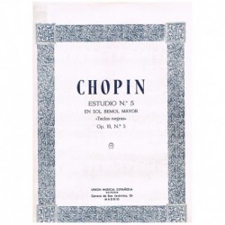 Chopin Estudio Nº5 Solb...