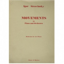 Stravinsky, Igor. Movements...