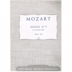 Mozart. Sonata Nº5 Mib...