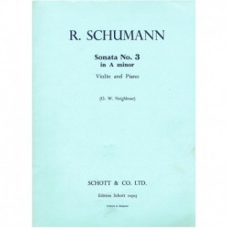 Schumann, Robert. Sonata...