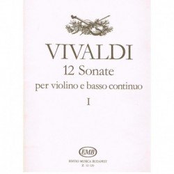 Vivaldi. 12 Sonatas Vol.1...