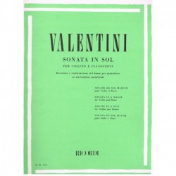 Valentini, Giuseppe. Sonata...