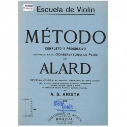Alard. Escuela de Violin....