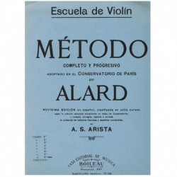 Alard. Escuela de Violin....