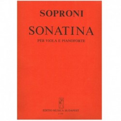 Soproni. Sonatina (Viola y...