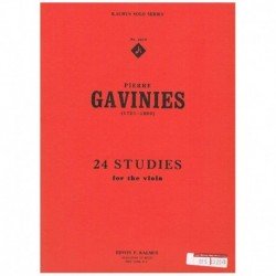 Gavinies, Pierre. 24...