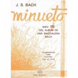Bach, J.S. Minueto BWV 115...