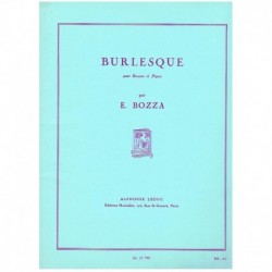 Bozza, Eugene. Burlesque...