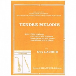 Lacour, Guy. Tendre Melodie...
