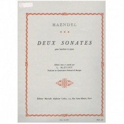 Haendel, G.F. 2 Sonatas...