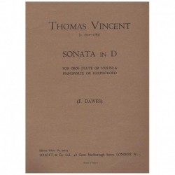 Vincent, Thomas. Sonata en...