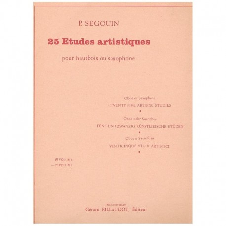 25 Estudios Artisticos Vol.2 (Saxofon)